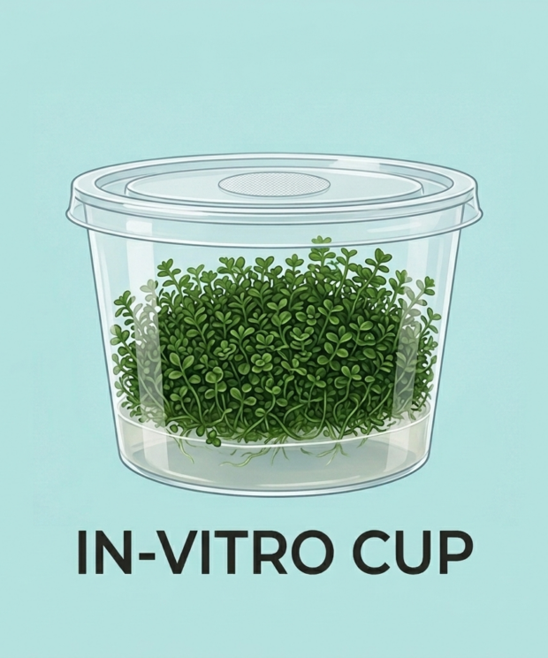In vitro cup